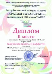 Республиканский конкурс макетов «Яратам Татарстан», посвященный 100-летию ТАССР